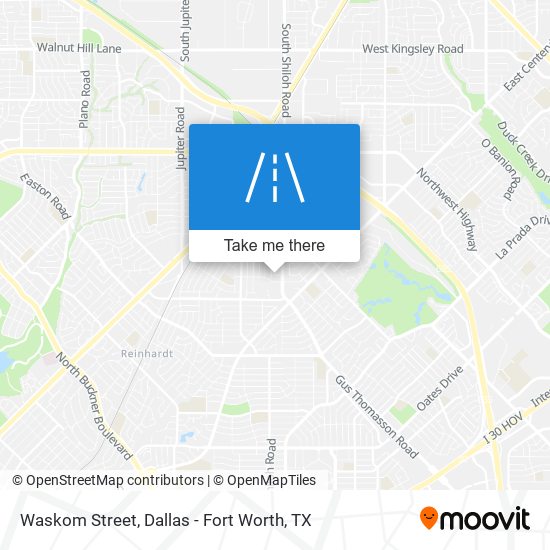 Waskom Street map