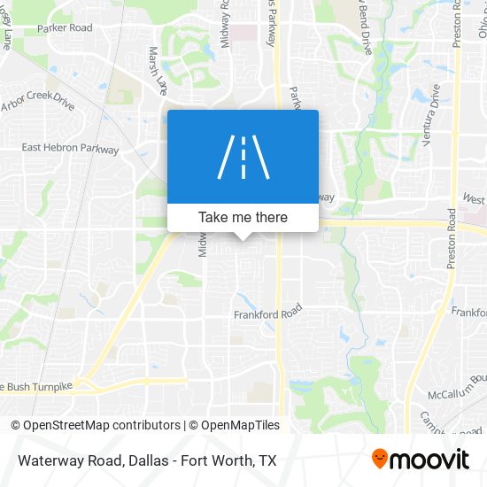 Waterway Road map