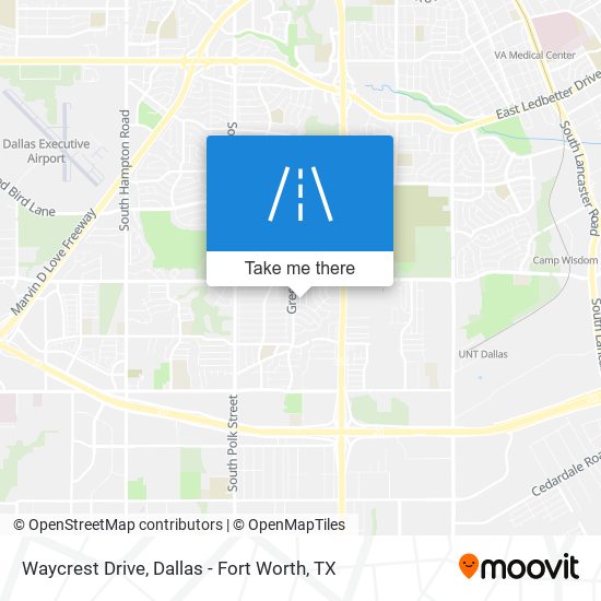 Waycrest Drive map