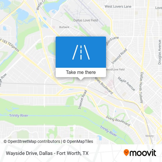 Wayside Drive map