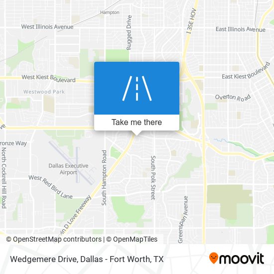 Wedgemere Drive map