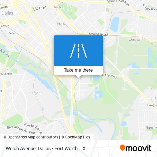 Mapa de Welch Avenue