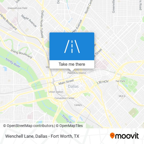 Wenchell Lane map