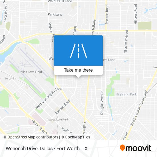 Mapa de Wenonah Drive