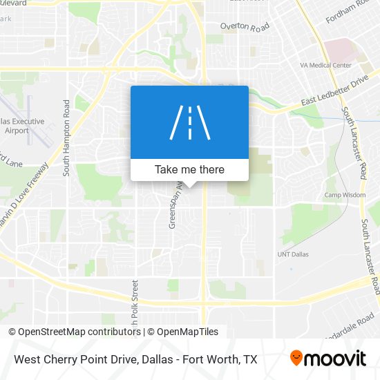 Mapa de West Cherry Point Drive