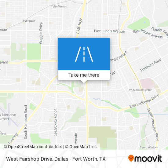 West Fairshop Drive map
