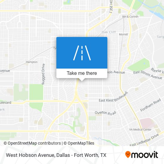 Mapa de West Hobson Avenue