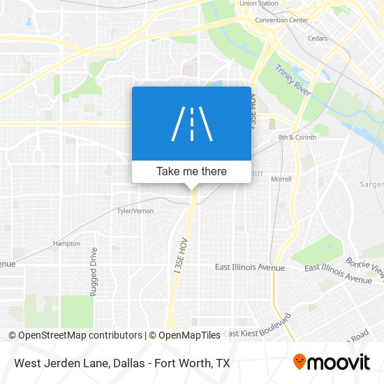 Mapa de West Jerden Lane
