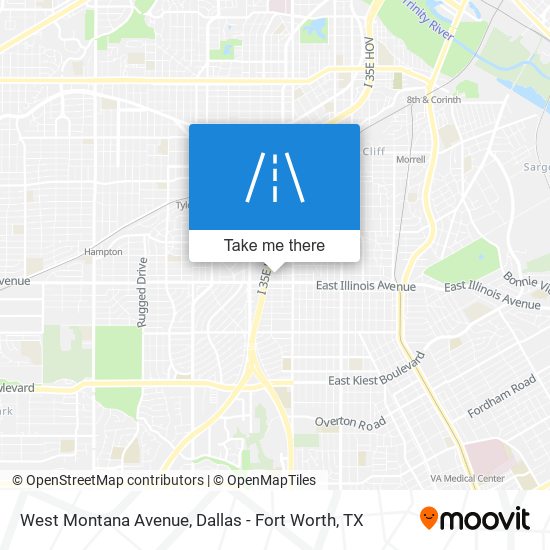 Mapa de West Montana Avenue