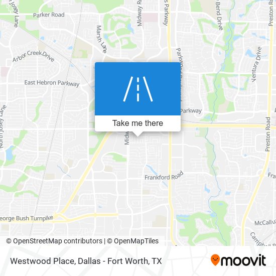 Westwood Place map