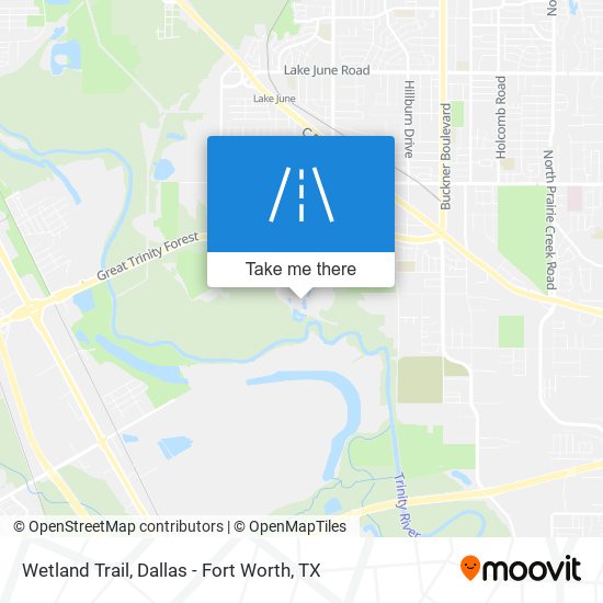 Mapa de Wetland Trail