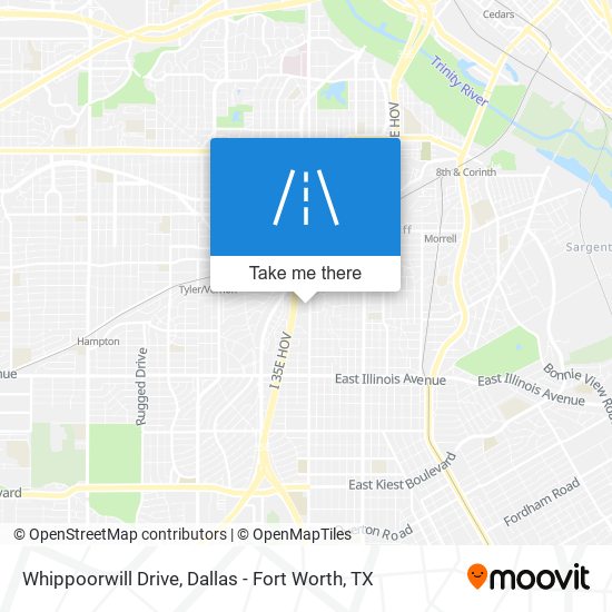 Mapa de Whippoorwill Drive
