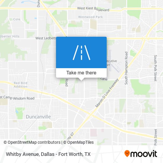 Whitby Avenue map