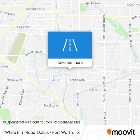 Mapa de White Elm Road