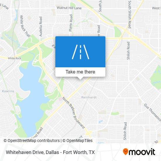 Whitehaven Drive map