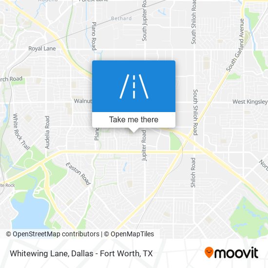 Mapa de Whitewing Lane