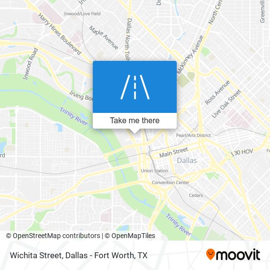 Wichita Street map
