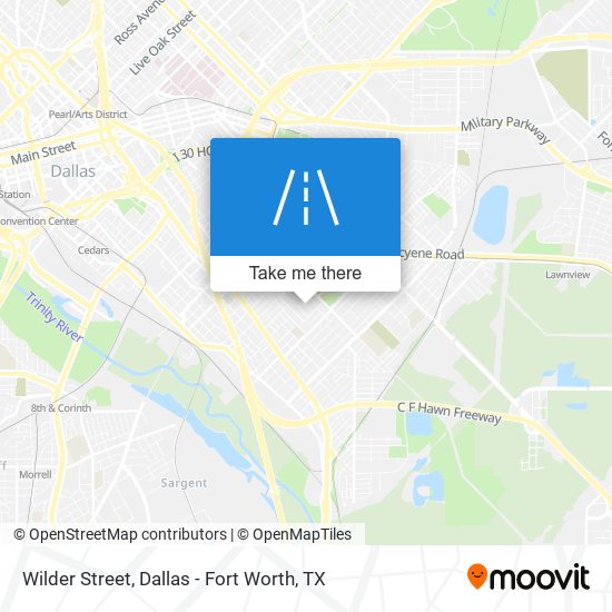 Wilder Street map