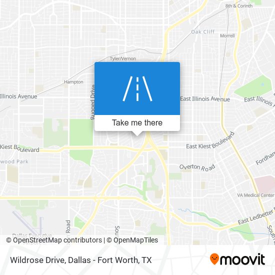 Wildrose Drive map