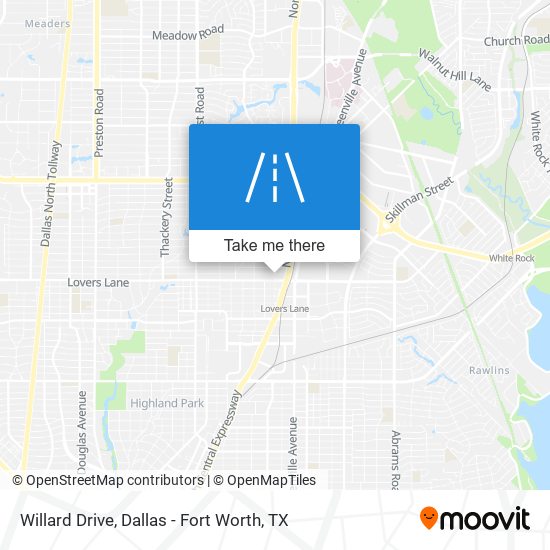 Mapa de Willard Drive