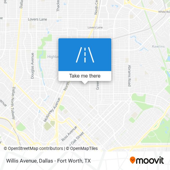 Willis Avenue map