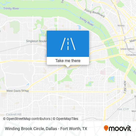 Mapa de Winding Brook Circle