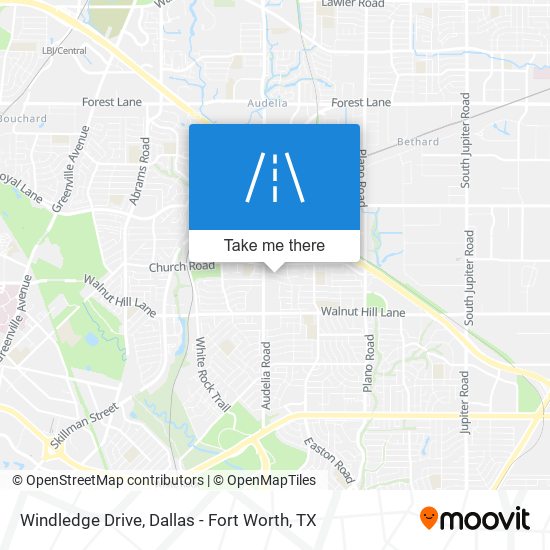 Mapa de Windledge Drive