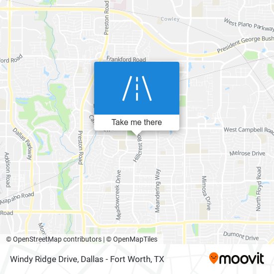 Mapa de Windy Ridge Drive