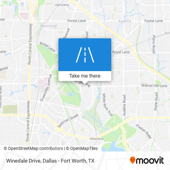 Mapa de Winedale Drive