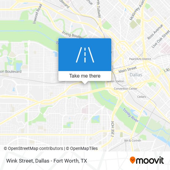 Wink Street map