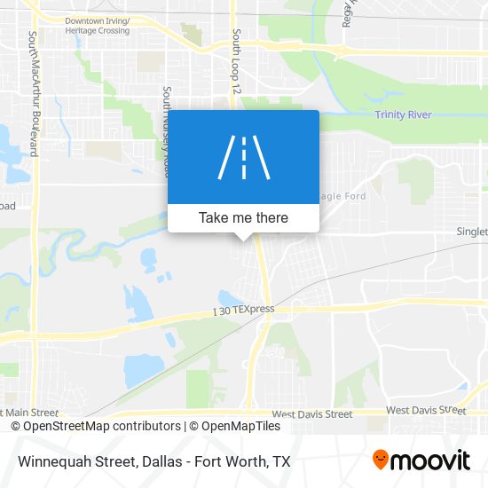 Winnequah Street map