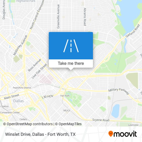 Winslet Drive map