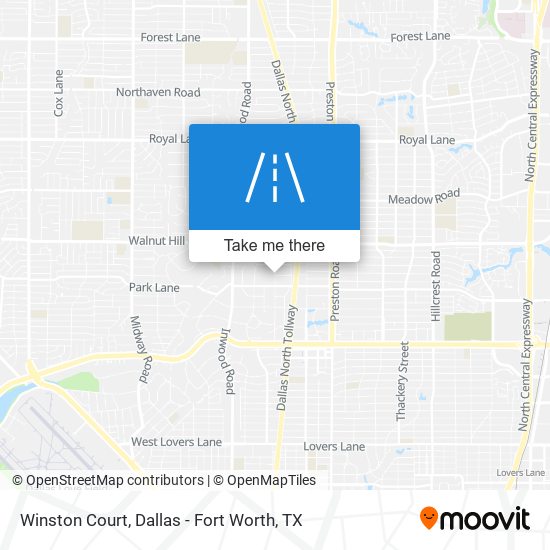 Winston Court map