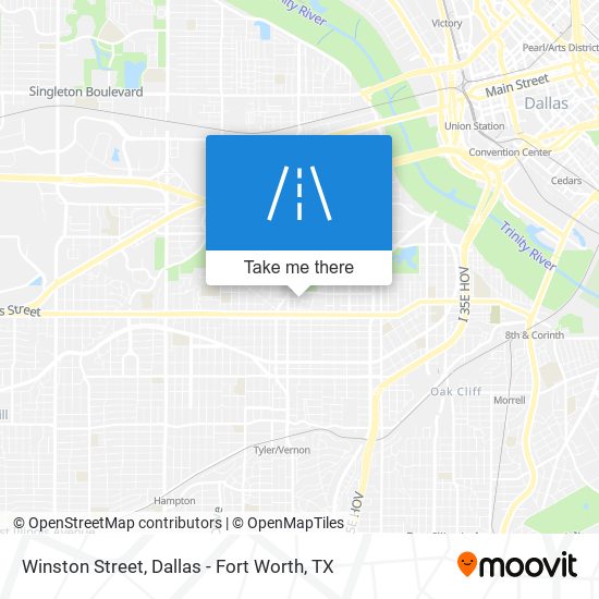 Mapa de Winston Street