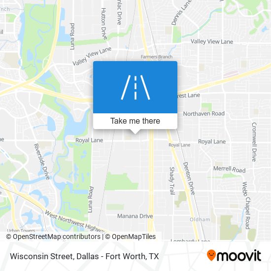 Wisconsin Street map