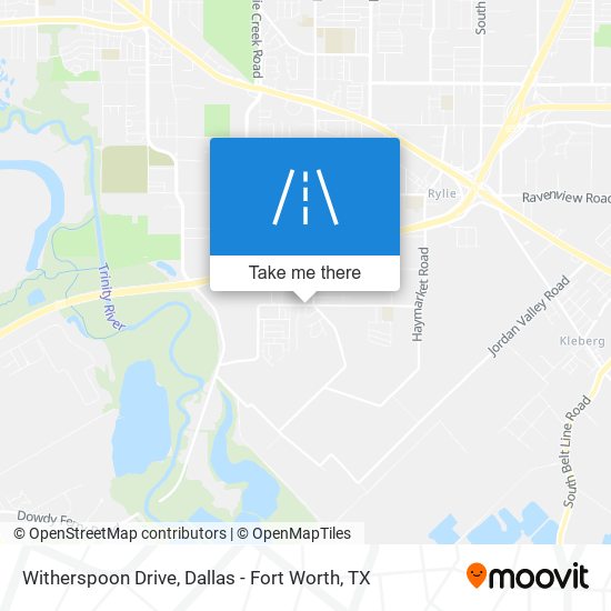 Mapa de Witherspoon Drive