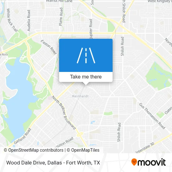 Wood Dale Drive map