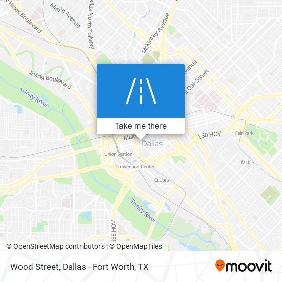 Wood Street map