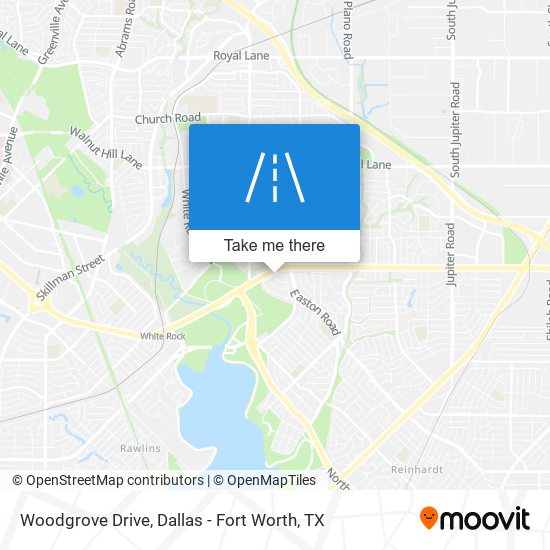 Woodgrove Drive map