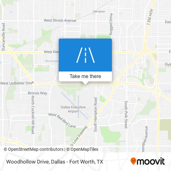 Woodhollow Drive map