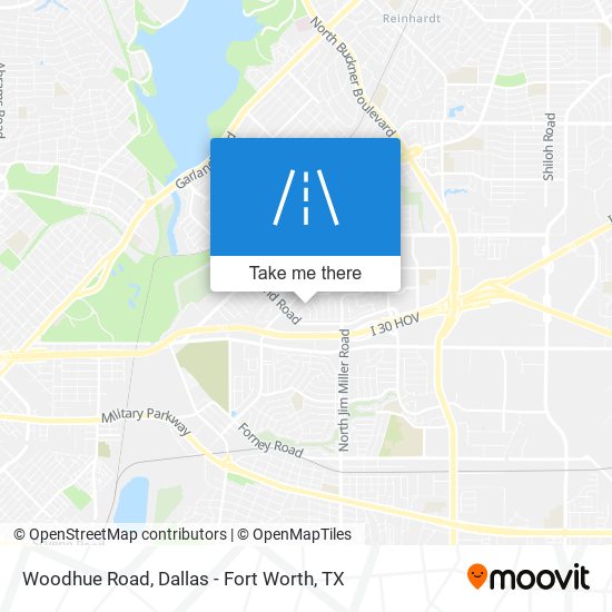 Mapa de Woodhue Road