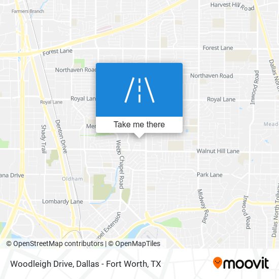 Woodleigh Drive map