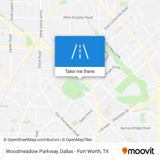 Woodmeadow Parkway map
