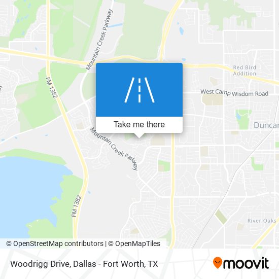 Woodrigg Drive map