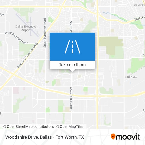 Woodshire Drive map