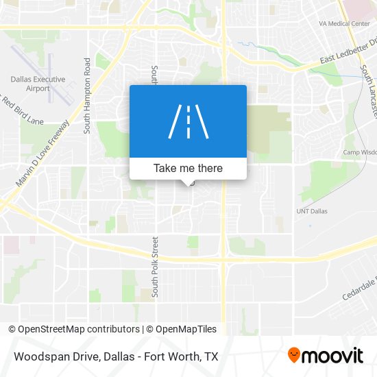 Mapa de Woodspan Drive