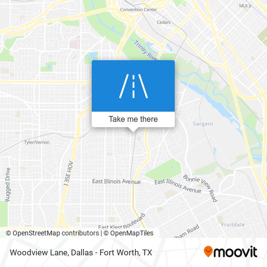 Mapa de Woodview Lane
