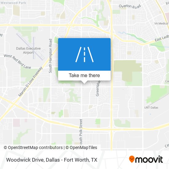 Woodwick Drive map