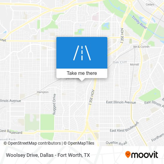 Woolsey Drive map