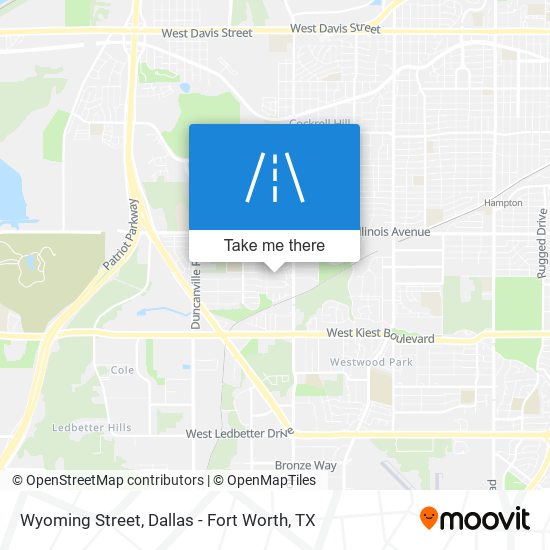 Mapa de Wyoming Street